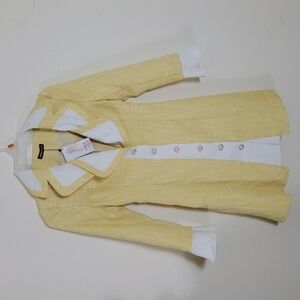 Shein X Nayomina Colorblock  Overcoat Size S